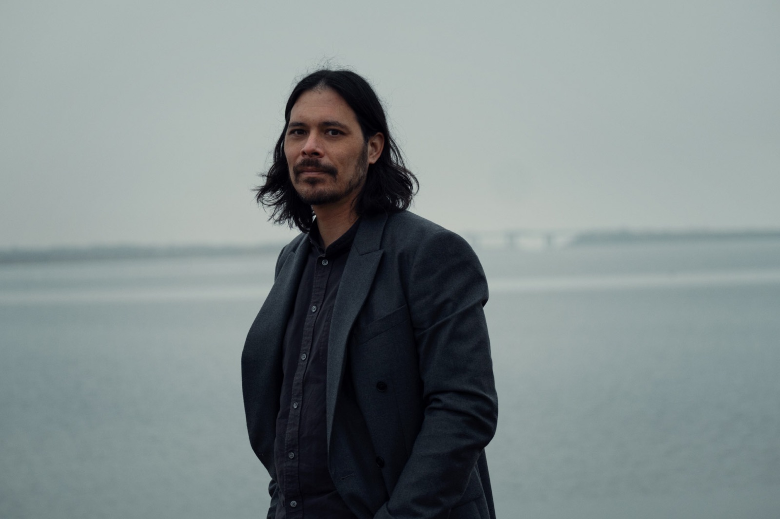 Ole Takai, founder of Twenty Eighty, by the water in Denmark